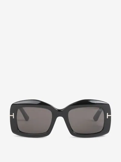 Tom Ford Venetia Square Sunglasses In Black