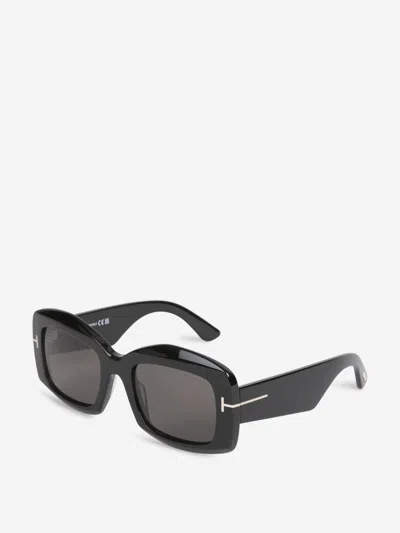 Tom Ford Venetia Square Sunglasses In Black