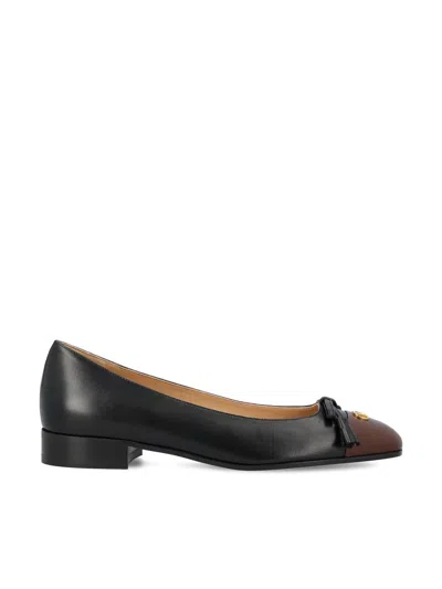 Valentino Valet Du Roi Ballet Flats In Black