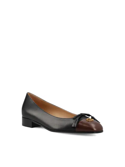 Valentino Valet Du Roi Ballet Flats In Black