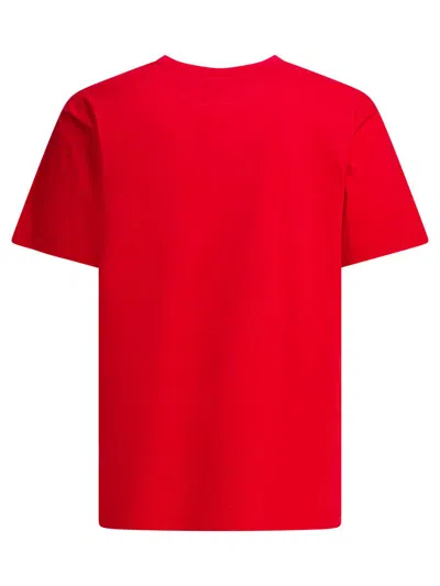 Valentino Garavani T-shirt With Le Chat De La Maison Print In Red