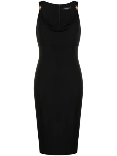 Versace Dress Clothing In Black