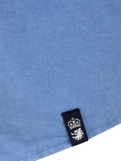 Drumohr Shirts Blue In Blue