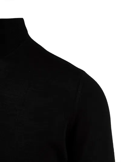Drumohr Wool Turtleneck Sweater Ribbed Cuffs
