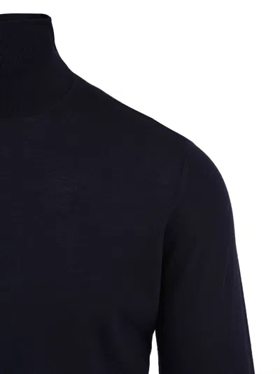 Drumohr Sweaters Blue In Black