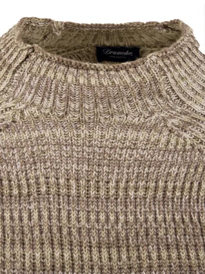 Drumohr Sweaters Dove Grey In Gray