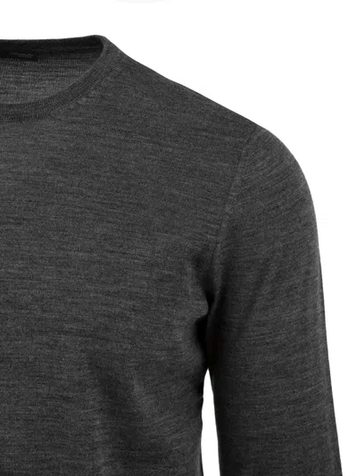 Drumohr Sweaters Grey In Black