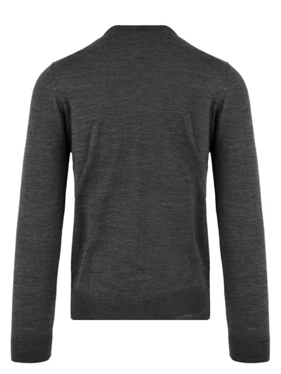 Drumohr Sweaters Grey In Black