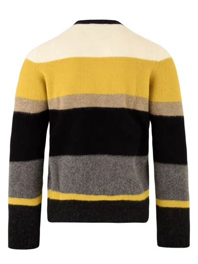 Drumohr Sweaters Red In Yellow