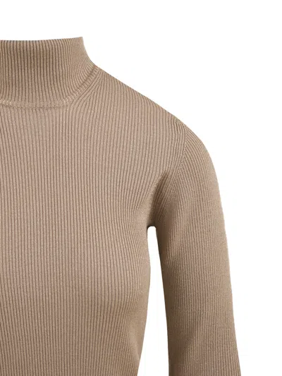 Drumohr Sweaters Sand In Brown