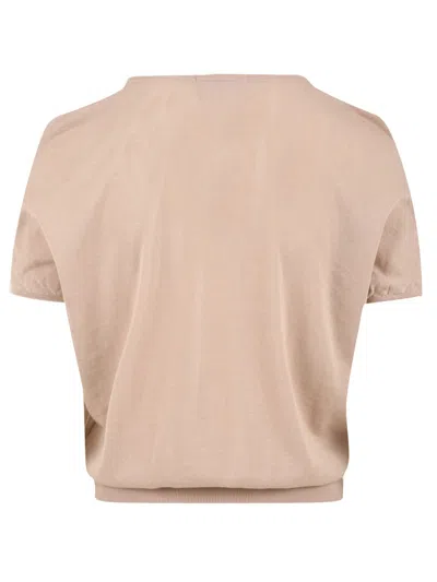Drumohr T Shirts And Polos Beige In Neutral