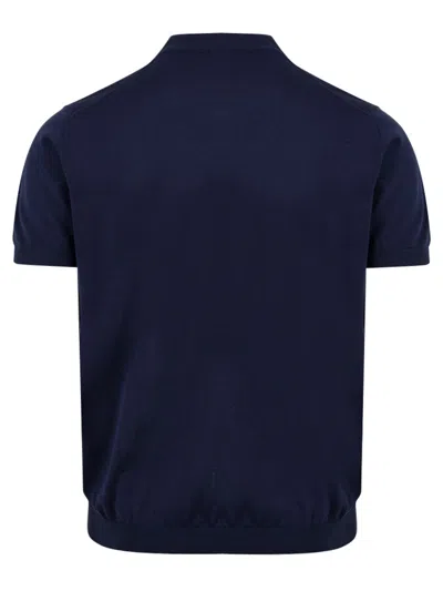 Drumohr T Shirts And Polos Blue In Blue