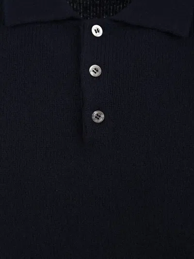 Drumohr T Shirts And Polos Blue In Black