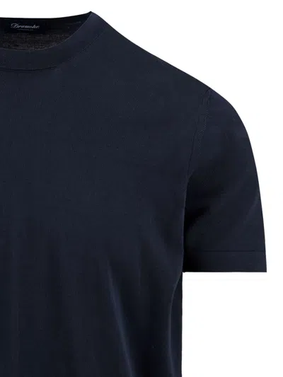 Drumohr T Shirts And Polos Blue In Blue