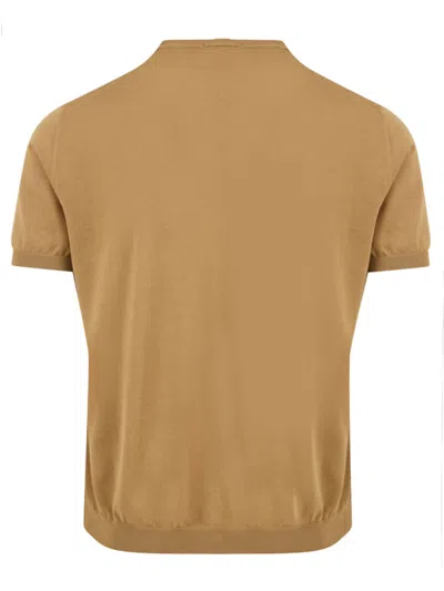 Drumohr T Shirts And Polos Brown In Brown