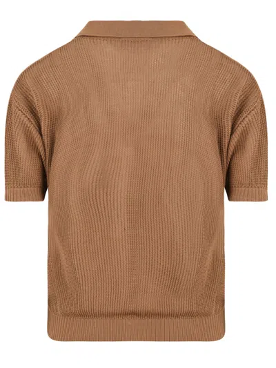 Drumohr T Shirts And Polos Brown In Brown