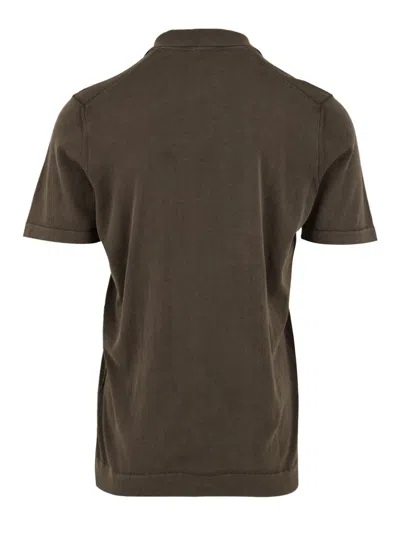 Drumohr T Shirts And Polos Brown In Brown