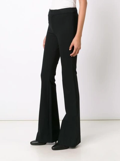 Shop Derek Lam 10 Crosby Crosby Flared Trousers In Black