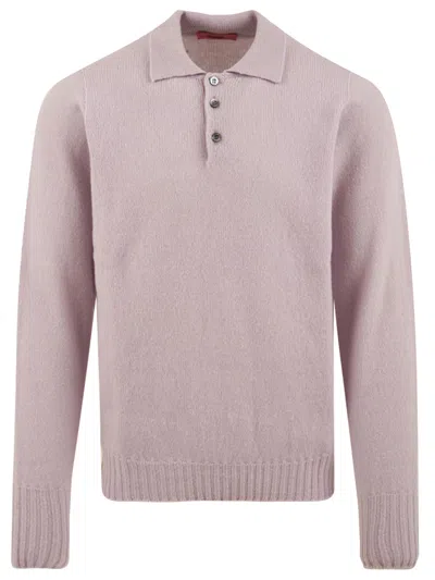 Drumohr T Shirts And Polos Grey In Pink