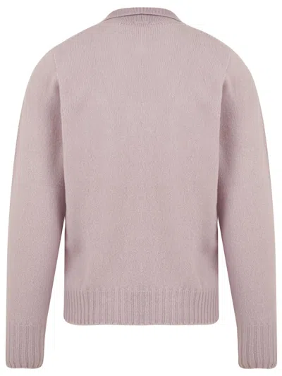 Drumohr T Shirts And Polos Grey In Pink