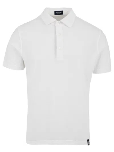 Drumohr T Shirts And Polos White In White