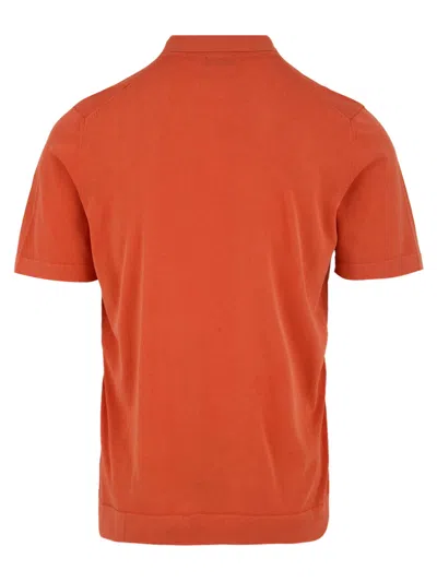 Drumohr T Shirts And Polos Orange In Orange
