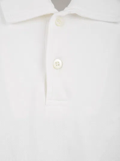 Drumohr T Shirts And Polos White In White