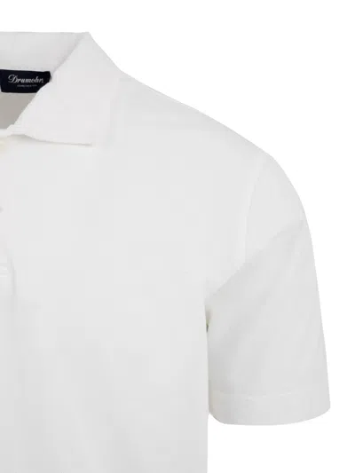 Drumohr T Shirts And Polos White In White