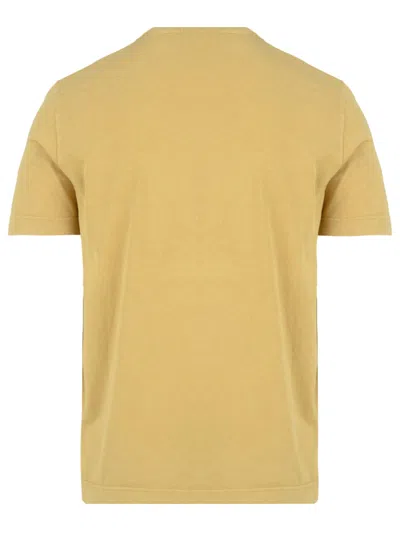 Drumohr T Shirts And Polos Yellow In Yellow