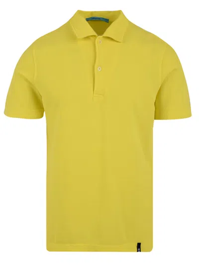 Drumohr T Shirts And Polos Yellow In Yellow