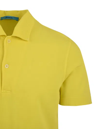 Drumohr T Shirts And Polos Yellow In Yellow
