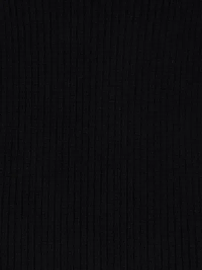 Rohe Sculptural Sleeveless Knitted Top In Black