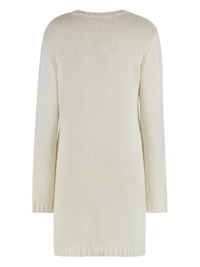 Sablyn Libby Knitted Dress In Neutral