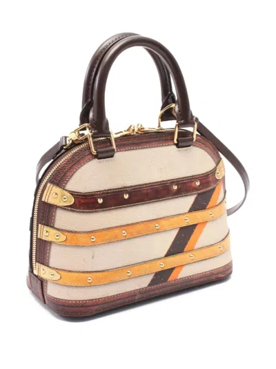 Pre-owned Louis Vuitton 2018 Alma Bb Time Trunk Two-way Handbag
