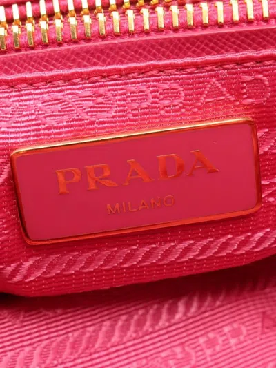 Pre-owned Prada 2000s Tessuto Impuntu Quilted Chain Bag