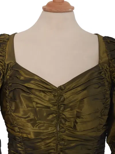 Pre-owned Lolitta  Lempicka Draped Silk Top