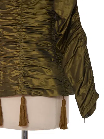 Pre-owned Lolitta  Lempicka Draped Silk Top