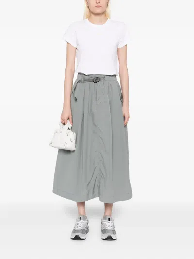 And Wander Cargo Skirt In Gray