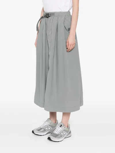 And Wander Cargo Skirt In Gray