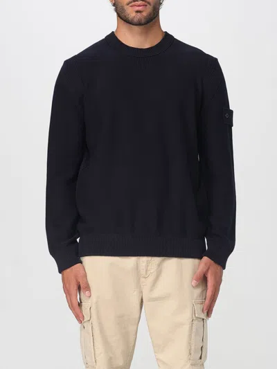 Stone Island Ghost Sweater In Black