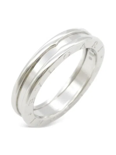 Pre-owned Bvlgari 2010s 18k White Gold B.zero1 Ring
