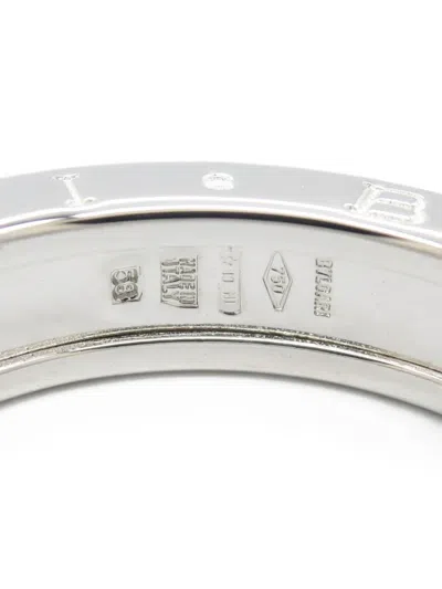 Pre-owned Bvlgari 2010s 18k White Gold B.zero1 Ring