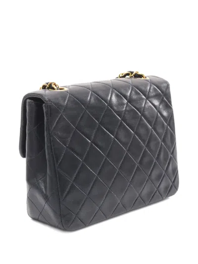 Pre-owned Chanel 1989-1991 Mini Matelassé Shoulder Bag