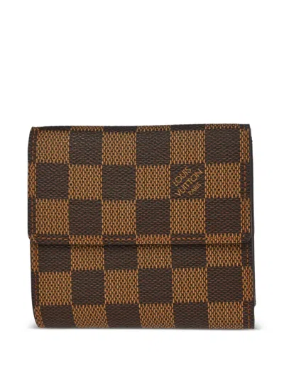 Pre-owned Louis Vuitton 2003 Damier Check Wallet