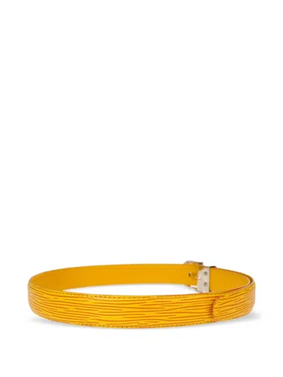 Pre-owned Louis Vuitton 1994 Epi Leather Belt