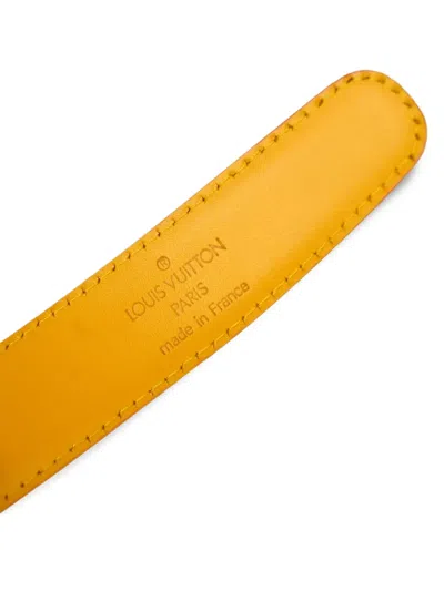 Pre-owned Louis Vuitton 1994 Epi Leather Belt