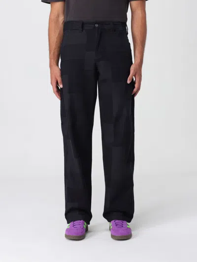 Dickies Jacquard Carpenter Pant In Rinsed, Men's At Urban Outfitters In Blue