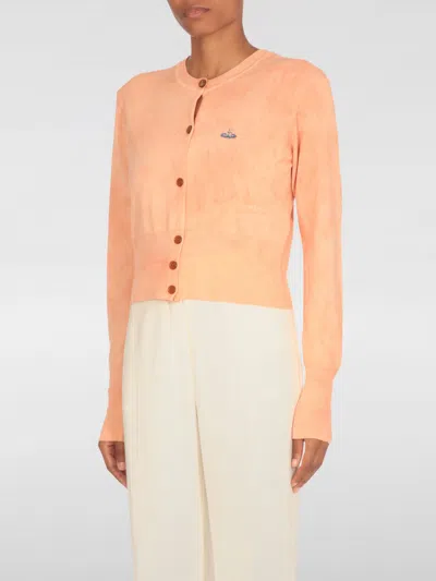 Vivienne Westwood Bea Cropped Cardigan With Signature Embroidery