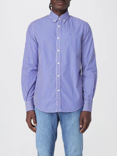 Paul & Shark Shirt  Men Color Multicolor In Blue