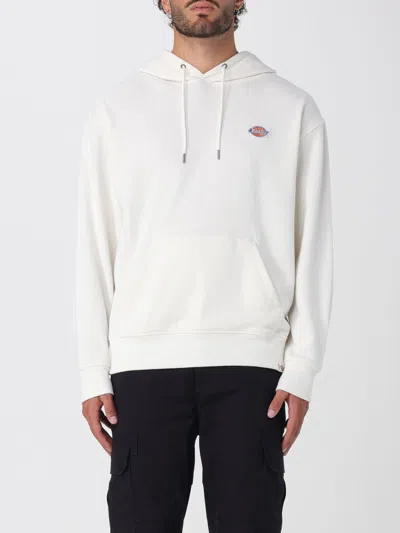 Dickies Hooded Sweatshirt Kangaroo Pocket In White
